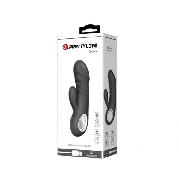 PRETTY LOVE - Intelligent Dual Vibration G-Spot Masturbation (Chargeable - Black) PRETTY LOVE - Intelligent Dual Vibration G-Spot Masturbation (Chargeable - Black)